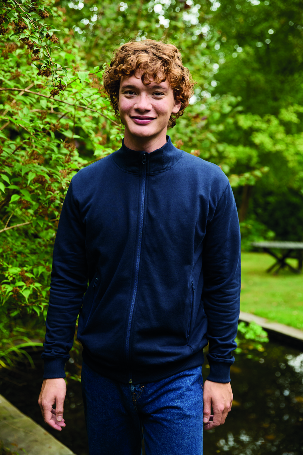 Unisex High Neck Jacket